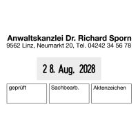trodat Datumstempel Professional 4.0 5460, 6-zeilig