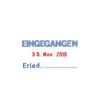 trodat Datumstempel Professional 4.0 5440 C6 Eingegangen