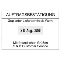 trodat Datumstempel Professional 4.0 5480, mit Gutschein