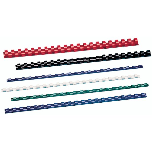 GBC Peigne à relier en plastique CombBind, A4, 51 mm, blanc