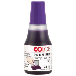 COLOP Stempelfarbe "801", für Stempelkissen, 25 ml, blau
