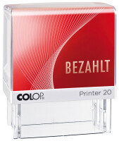 COLOP Textstempel Printer 20 "BEZAHLT", mit...
