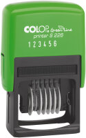 COLOP Tampon numéroteur Green LinePrinter S226,6...