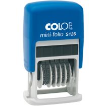 COLOP Ziffernstempel Mini Dater S126, 6-stellig