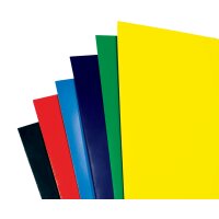 GBC Einbanddeckel HiGloss, DIN A4, 250 g qm, schwarz