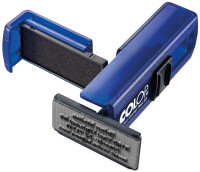 COLOP Taschenstempel Pocket Stamp Plus 30, indigo blau