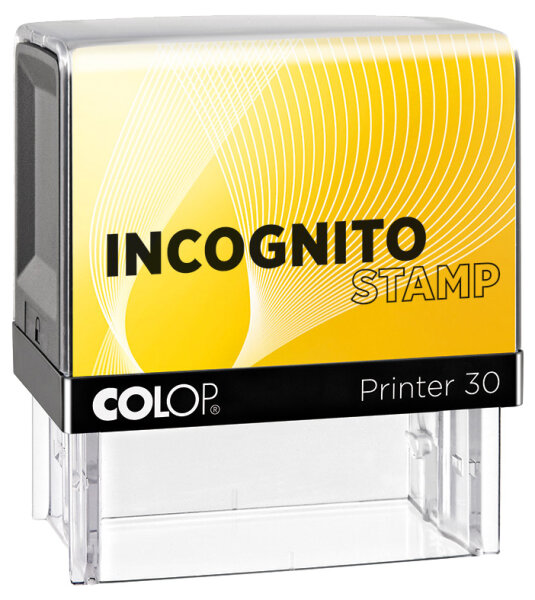 COLOP Tampon protection des données Incognito Printer 30 LGT