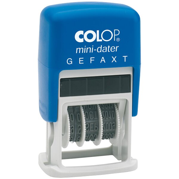 COLOP Datumstempel Mini Dater S160 L2 BEZAHLT, im Blister