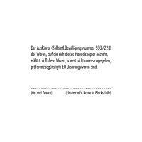 COLOP Textstempel Classic 2600, 8-zeilig, mit Gutschein