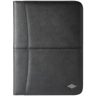 WEDO Tagungsmappe Accento, DIN A4, Kunstleder, schwarz