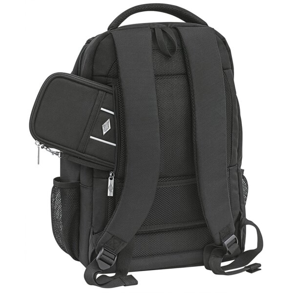 WEDO Sac à dos Business, 2 compartiments de protection, noir