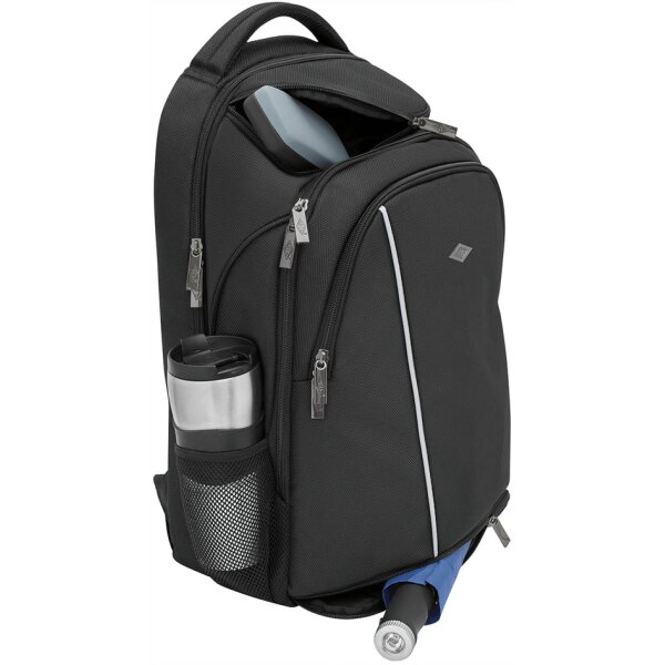 WEDO Sac à dos Business, 2 compartiments de protection, noir