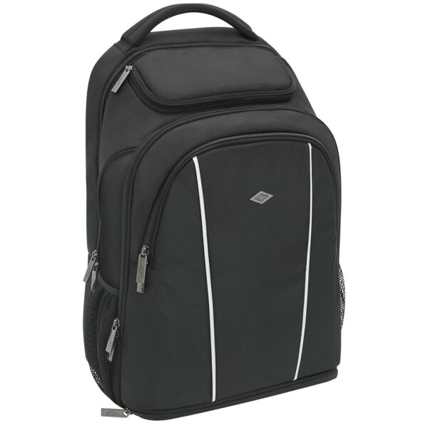 WEDO Sac à dos Business, 2 compartiments de protection, noir