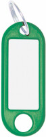 WEDO Schlüsselanhänger mit Ring, Durchmesser: 18 mm, grün