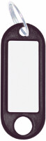 WEDO Schlüsselanhänger mit Ring, Durchmesser: 18 mm, rot