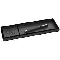 WEDO Plumier black office, 2 compartiments, noir