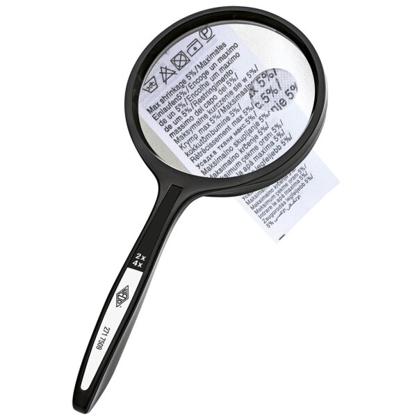 WEDO Lupe mit Griff, rund, Durchmesser: 48 mm