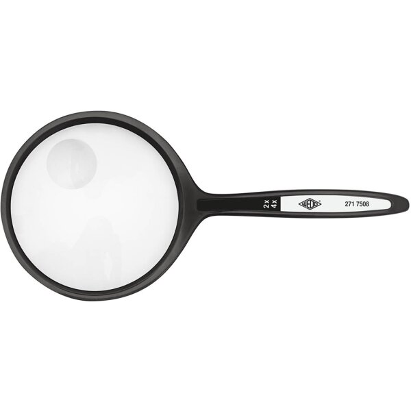 WEDO Lupe mit Griff, rund, Durchmesser: 74 mm