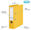 ELBA Classeur à levier rado smart Pro+, dos: 80 mm, jaune
