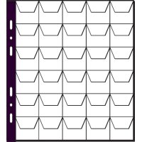 PAGNA Münzhüllen, 30 Fächer à 35 x...