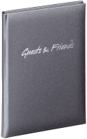 PAGNA Livre dor Guests & Friends, anthracite, 144 pages