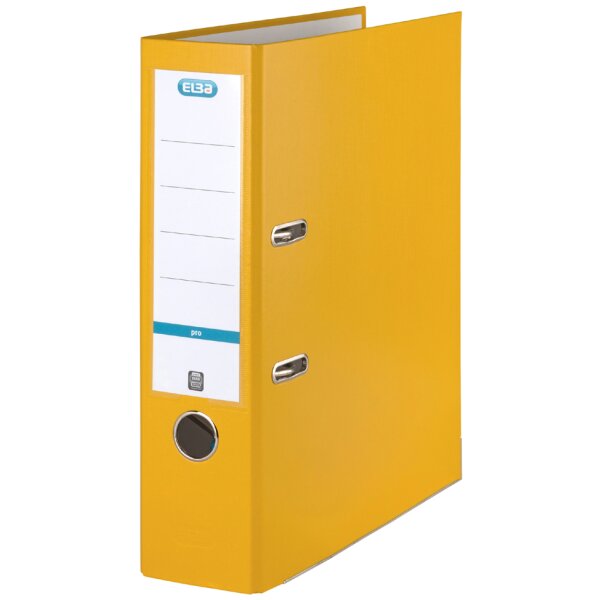 ELBA Ordner smart Pro PP Papier, Rückenbreite: 80 mm, braun