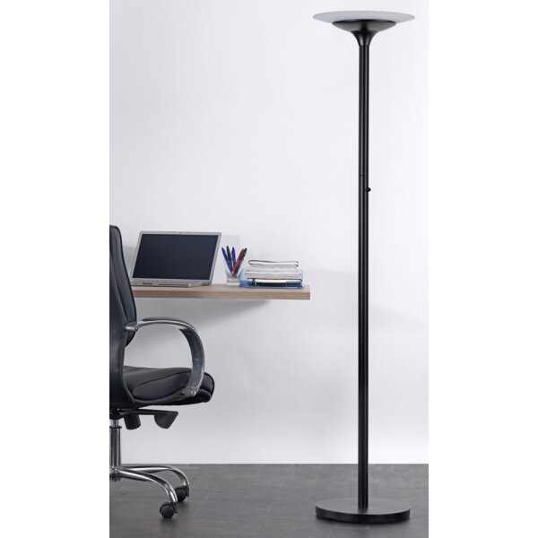 UNiLUX Lampadaire &agrave; LED VARIAGLASS, couleur: noir