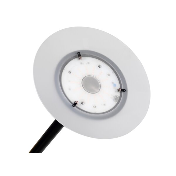 UNiLUX LED-Stehleuchte VARIAGLASS, Farbe: metallgrau