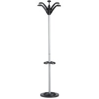 UNiLUX Portemanteau FLORA, hauteur: 1,750 mm, noir