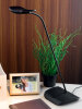 UNiLUX Lampe de bureau à LED, gris/noir
