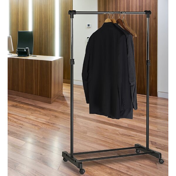 UNiLUX Kleiderständer EXTEND, schwarz chrom