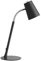 UNiLUX Lampe de bureau à LED FLEXIO 2.0, gris métallique