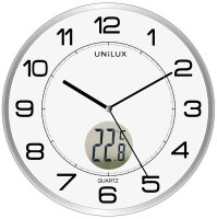 UNiLUX Horloge murale à quartz TEMPUS, diamètre: 300 mm