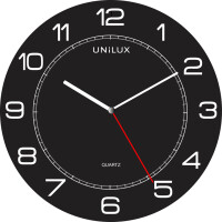 UNiLUX Horloge murale à quartz MEGA, diamètre: 600 mm