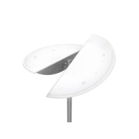 UNiLUX Lampadaire à LED ZELUX, argent