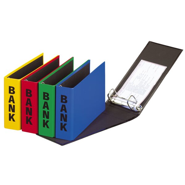 PAGNA Bankordner "Basic Colours", f&uuml;r Kontoausz&uuml;ge, gr&uuml;n