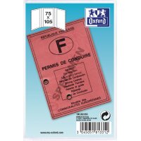 Oxford Ausweishülle, PVC, 3-fach, 0,30 mm, 85 x 130 mm