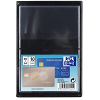 Oxford Etui de poche, PVC, simple, format: 85 x 55 mm