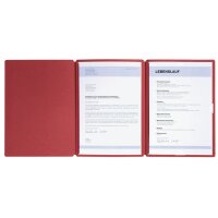 PAGNA Bewerbungsmappe Spirit, DIN A4, aus Karton, blau