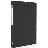 Oxford Boîte de rangement Memphis, A4, dos: 25 mm, PP, bleu