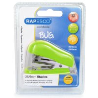 RAPESCO Heftgerät Bug Mini, Heftleistung: 12 Blatt,...