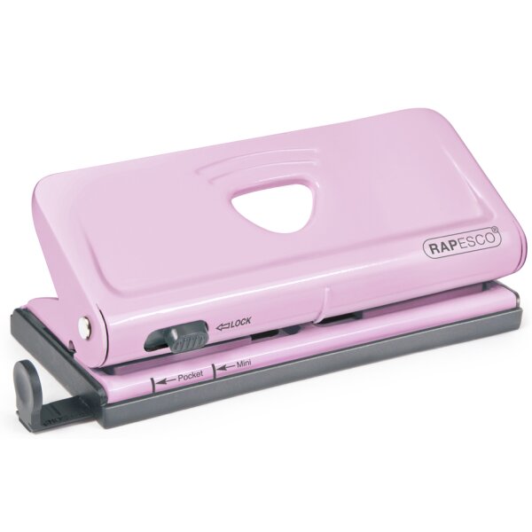 RAPESCO Mehrfachlocher für Terminplaner, schwarz