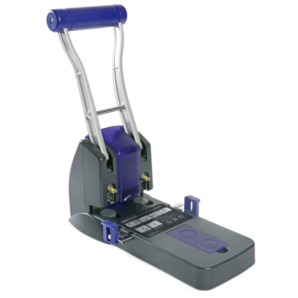 RAPESCO Registraturlocher P2200, schwarz violett