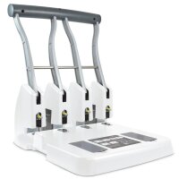 RAPESCO Vierfachlocher ECO P4400, soft weiss