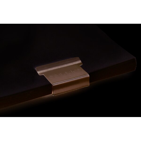 RAPESCO Dokumentenclips Supaclip 40, Edelstahl, 350 Stück