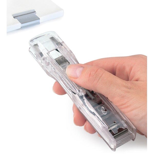 RAPESCO Dokumentenclip-Spender Supaclip 60, transparent