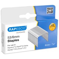 RAPESCO Agrafe Optima 53/8, 5.000 pièces,...