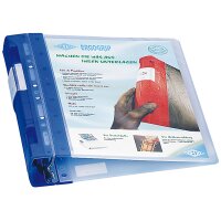 WEDO ERGOGRIP Präsentations-Ordner, 38 mm, schwarz