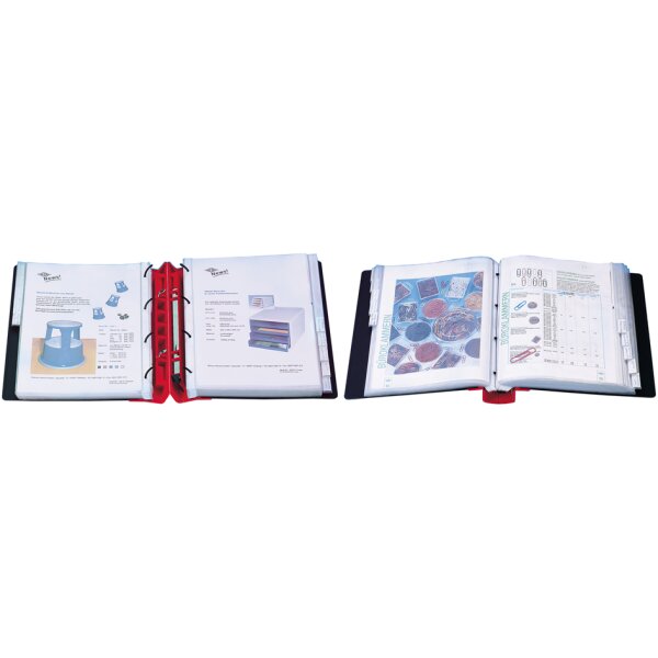 WEDO ERGOGRIP Präsentations-Ordner, DIN A4, 56 mm, weiss