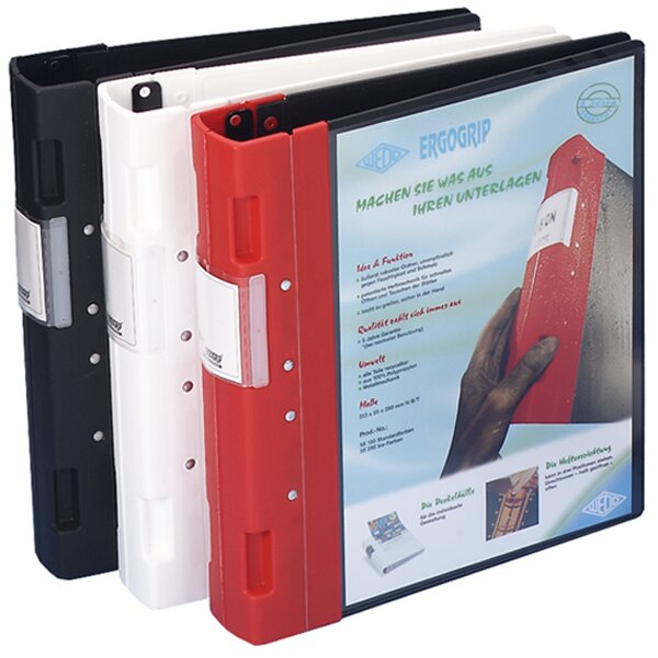 WEDO ERGOGRIP Präsentations-Ordner, DIN A4, 56 mm, weiss